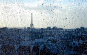 Paris rain